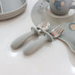 Baby Elephant Silicone Cutlery Set