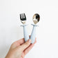 Baby Lion Silicone Cutlery Set