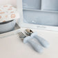 Baby Lion Silicone Cutlery Set