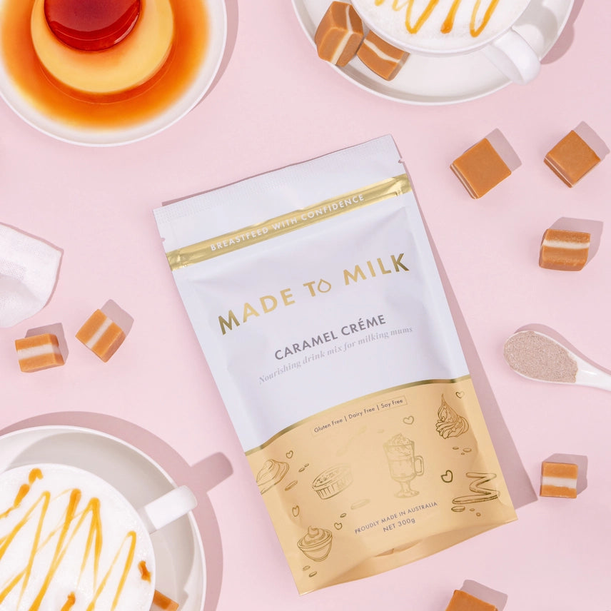 Caramel Creme Lactation Drink - Gf, Df, Sf