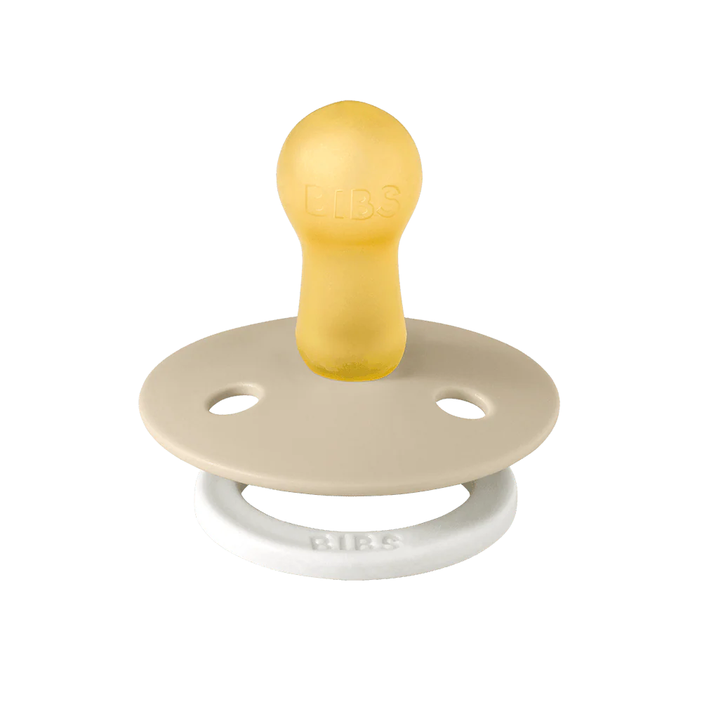 BIBS Night Glow Dummies Size 1 - Vanilla/Dark Oak