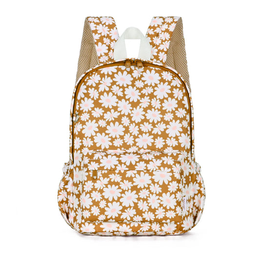 Mini Toddler Daycare Backpack - Bloom Tan