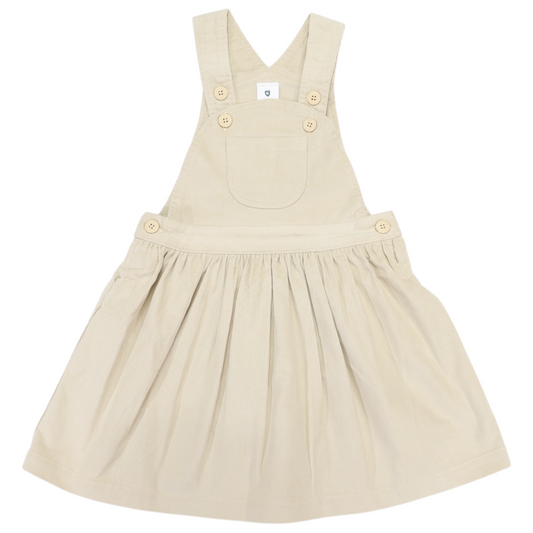 Corduroy Dress - Beige