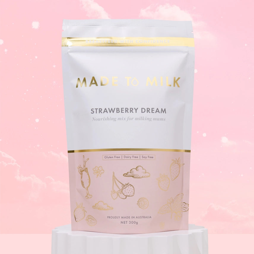 Strawberry Dream Lactation Drink - Gf, Df, Sf