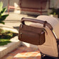Multitasker Pram Caddy - Chocolate Nylon