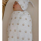 Bamboo Knotted Beanie - Nude Seashell
