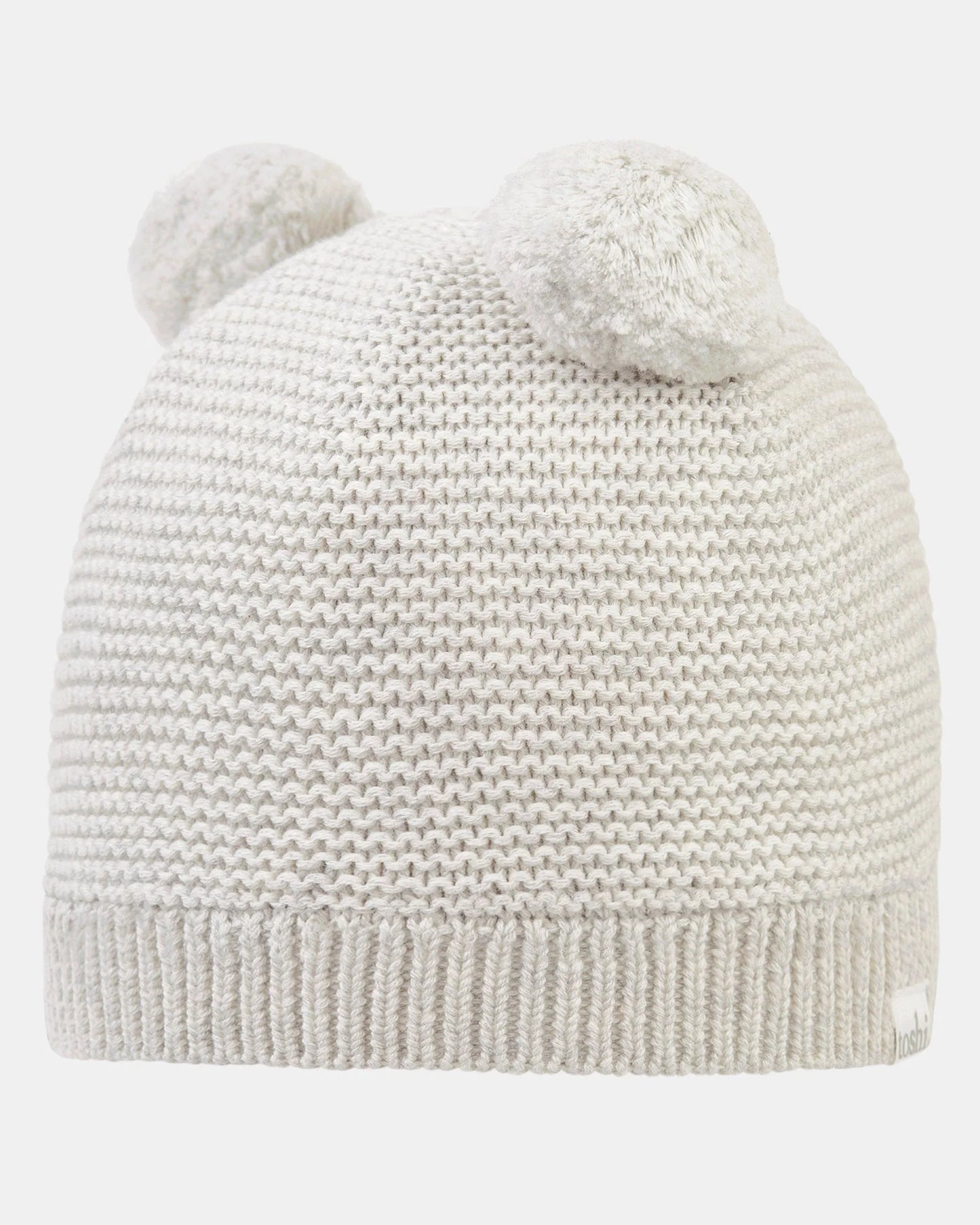 Toshi Organic Snowy Beanie - Pebble