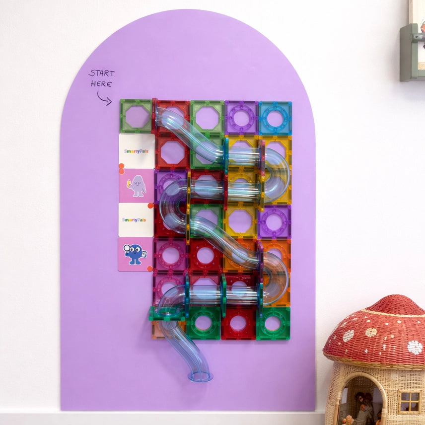 Magnetic Playwall™ | Magnetic Wall Decal For Kids & Playrooms - Lavender