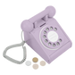 Wooden Rotary Telephone - Lavender