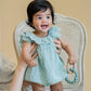 Anya Dobby Overlay Bodysuit - Dusky Sage