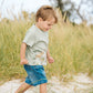 Pull On Denim Shorts - Indigo