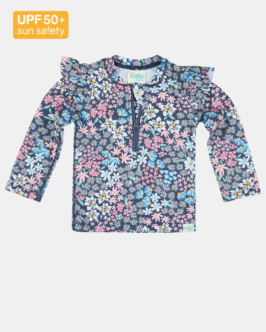 Toshi Swim Rashie L/S - Wattle Dusk
