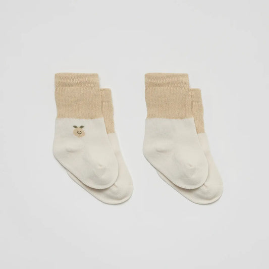Lemon Socks 2Pairs - 0-6M