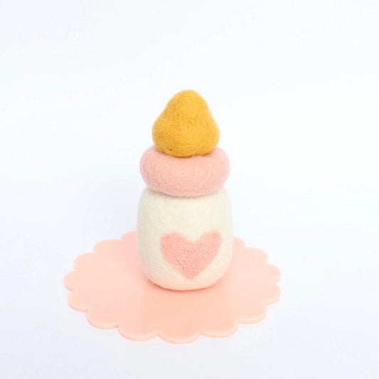 Dolly Bottle - Pale Pink Heart