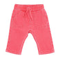 Girls Pink Pull On Jeans