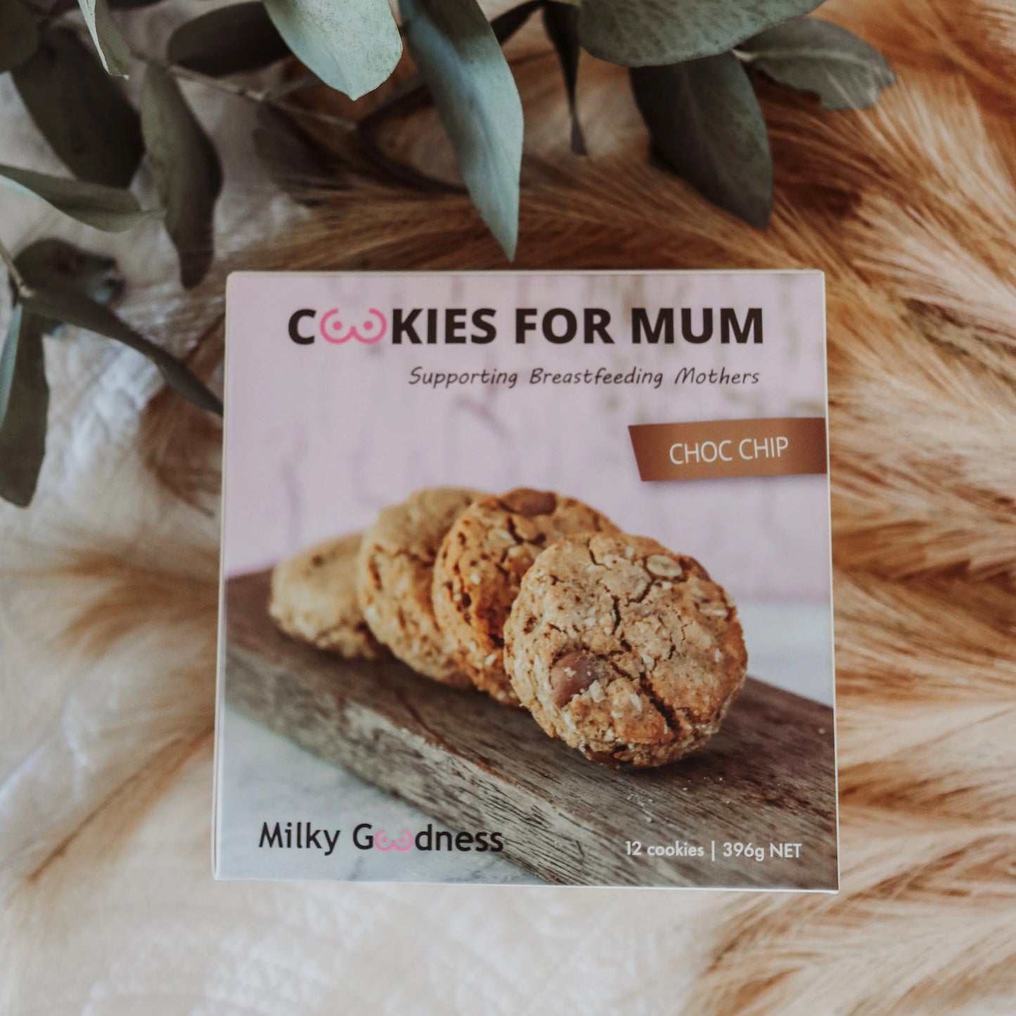 Milky Goodness Choc Chip Lacation Cookies