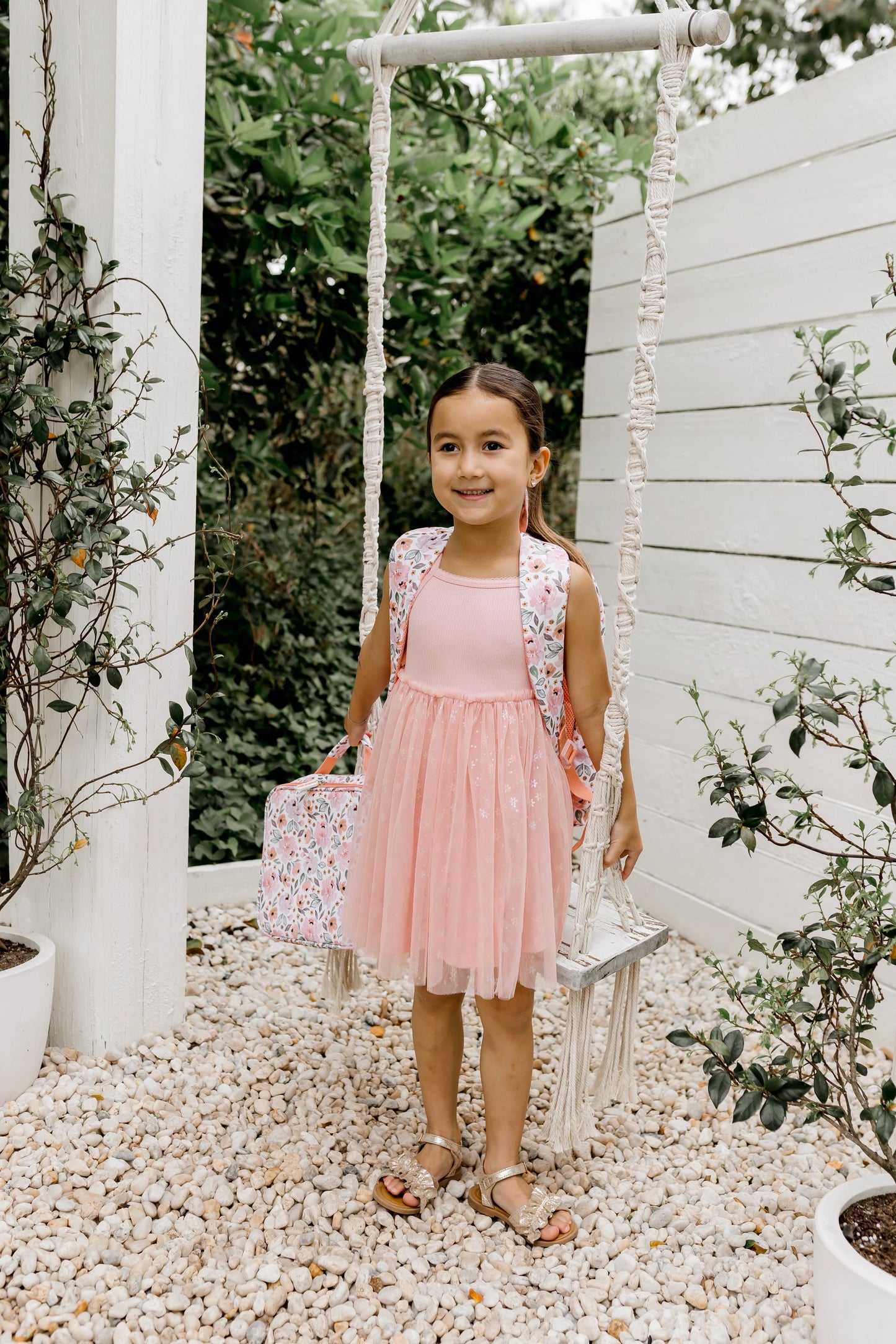 Insulated Lunch Bag - Peach Blossom