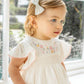 Willa Embroidery Dress - Cream
