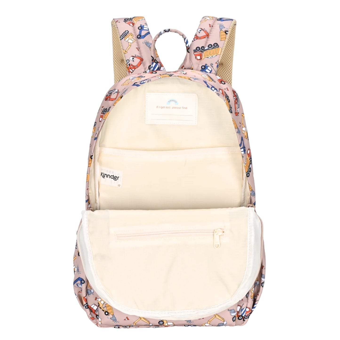 Junior Kindy/School Backpack (Extra Deep) - Construction Crew