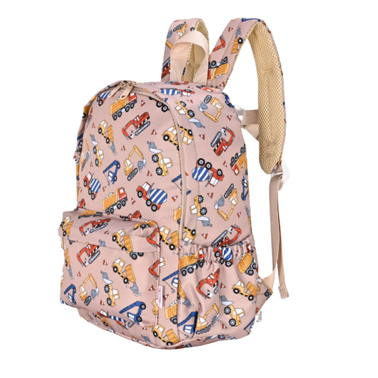 Mini Toddler Daycare Backpack - Construction Crew