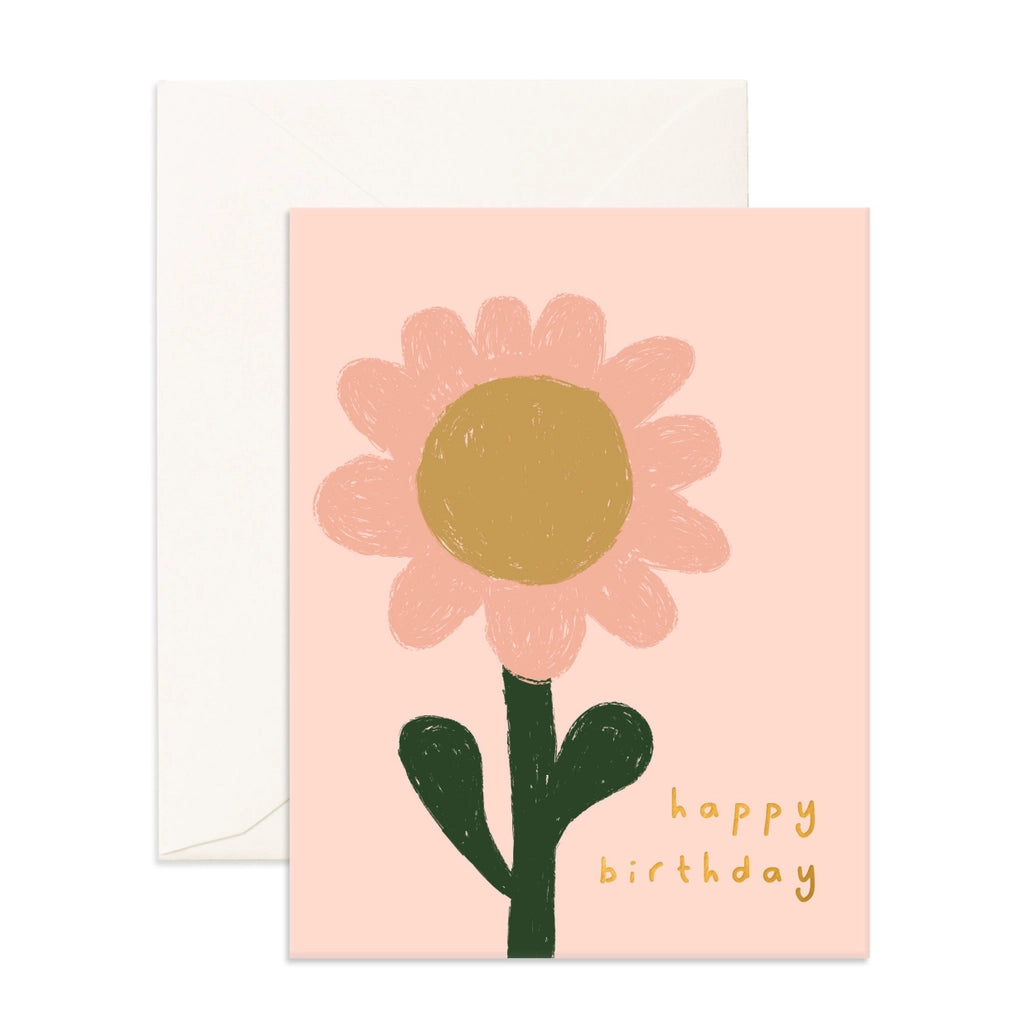 Card - Birthday Sunflower