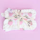 Strawberry Frilled Doll Blanket + Pillow Set