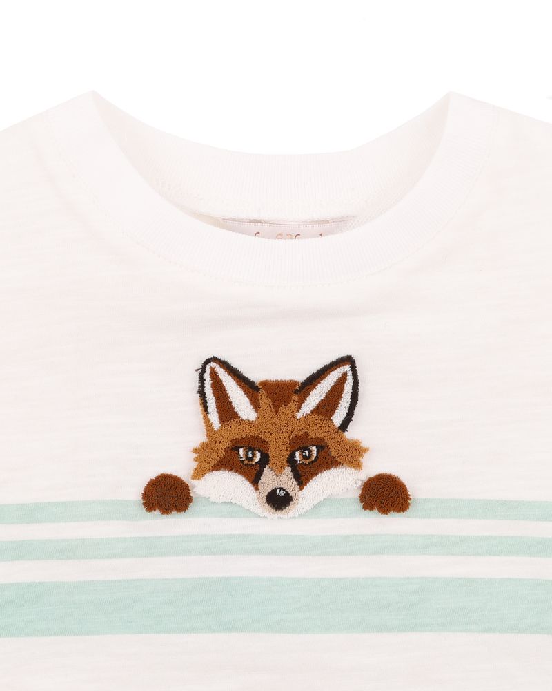 Casablanca Fox Tee - Cloud