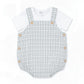 Taylor Bodysuit & Tee Set - Sage Check