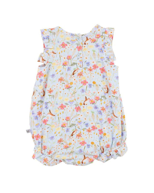 Frill Bodysuit - Songbird Print