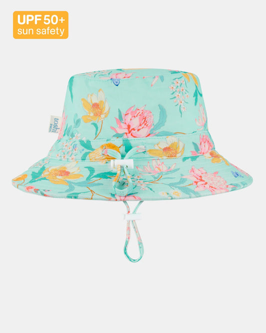 Toshi Swim Sunhat - Waratah Mint
