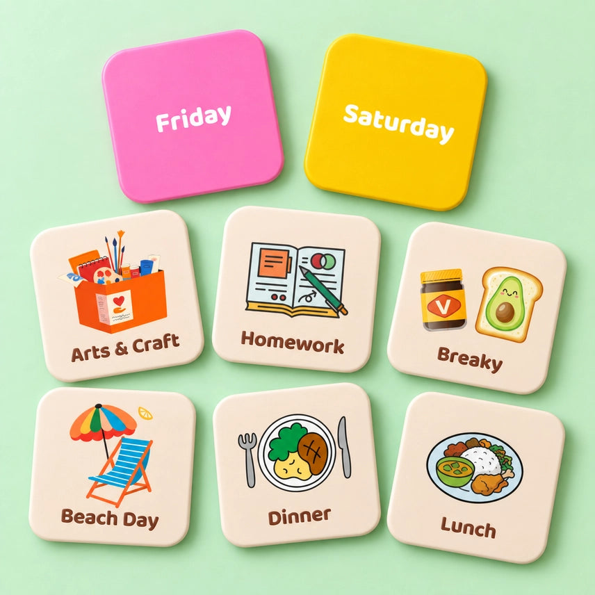 Routine Magnet Set | Magnetic Routine Set For Kids