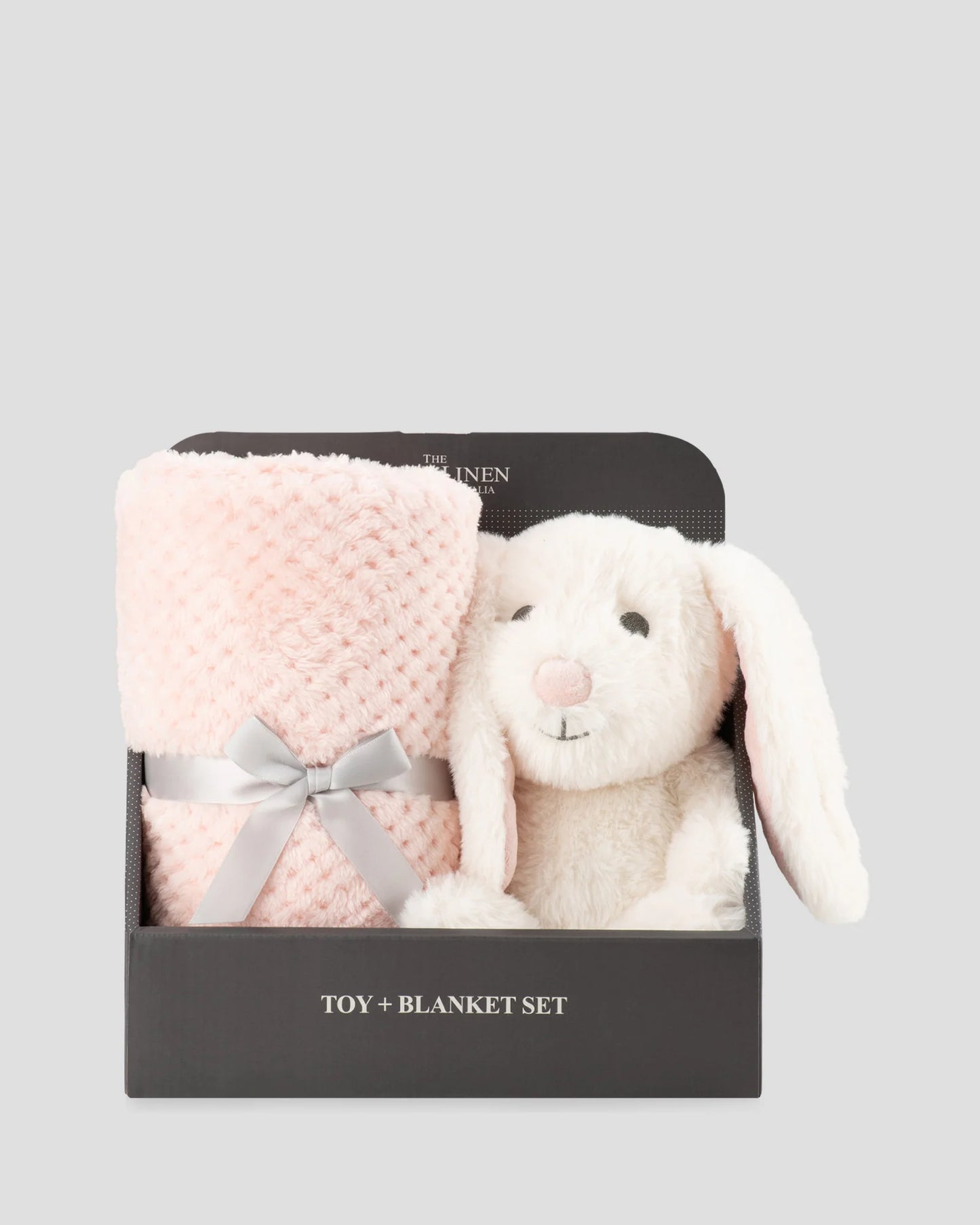 Soft Plush Toy & Blanket - Snow Bunny