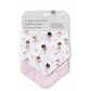 Bandana Bibs 2pk - Ballerina
