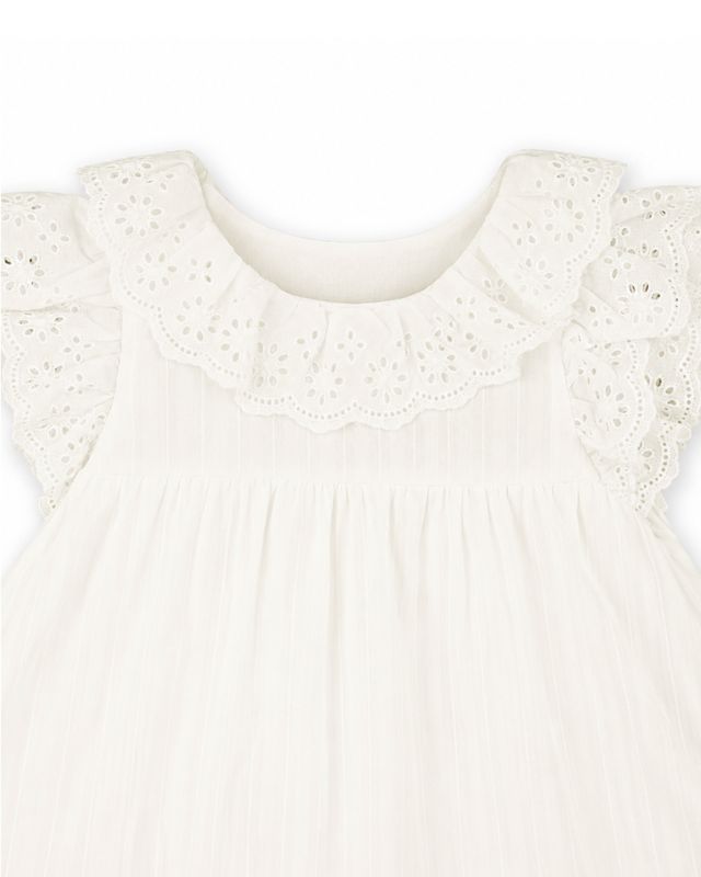 Willa Overlay Bodysuit - Cream