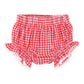 Sundae Bloomers - Pink/Red Gingham