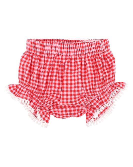 Sundae Bloomers - Pink/Red Gingham