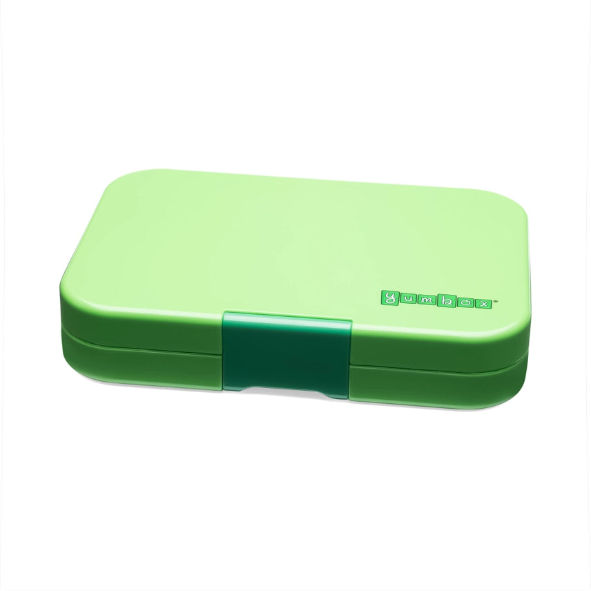 Yumbox Tapas Bento Box - Green - 4 Compartment Tray