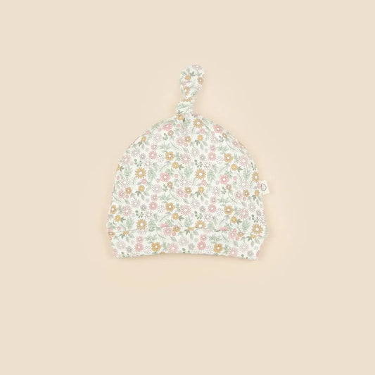 Organic Cotton Beanie - Daisies