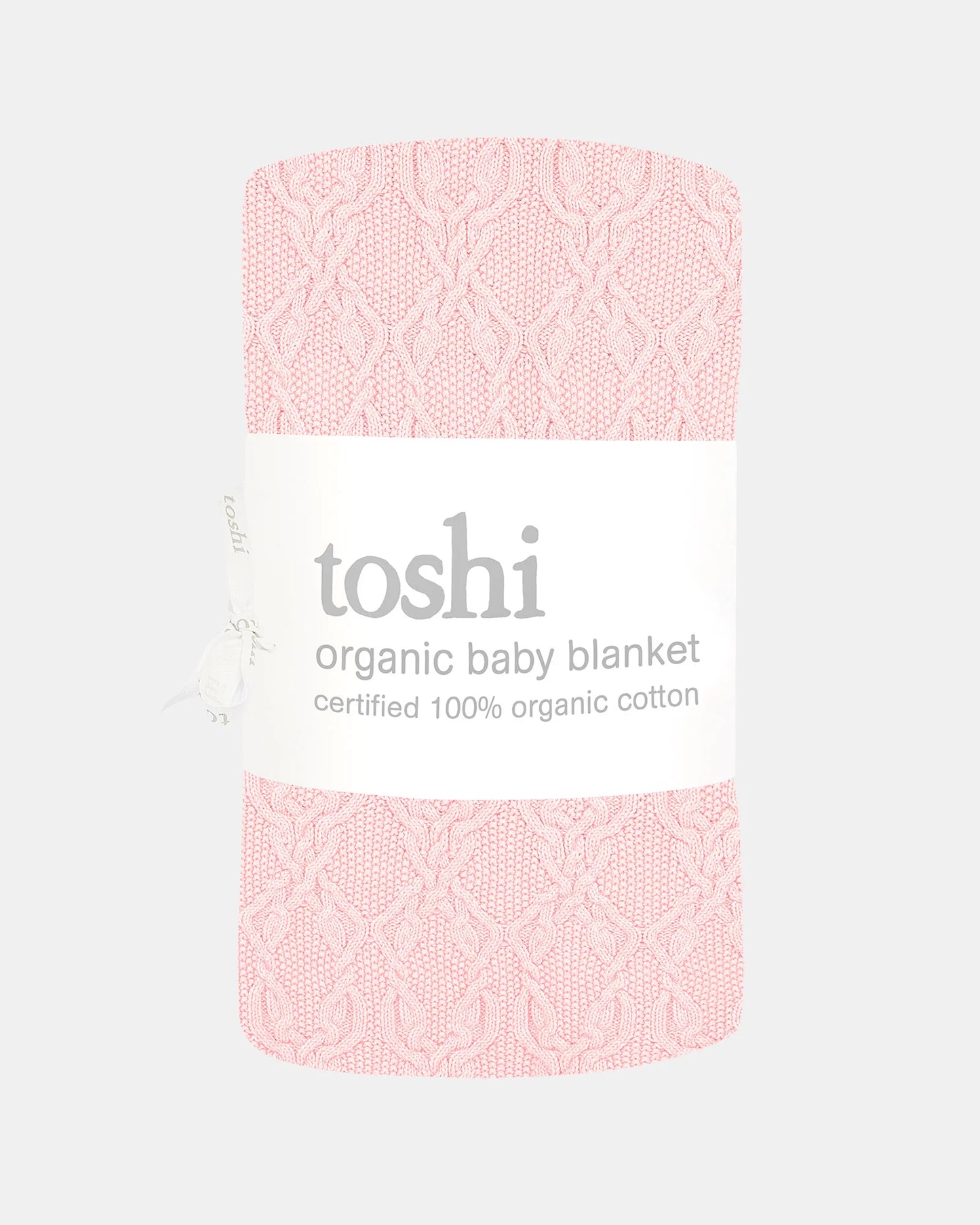 Organic Blanket Bowie - Pearl