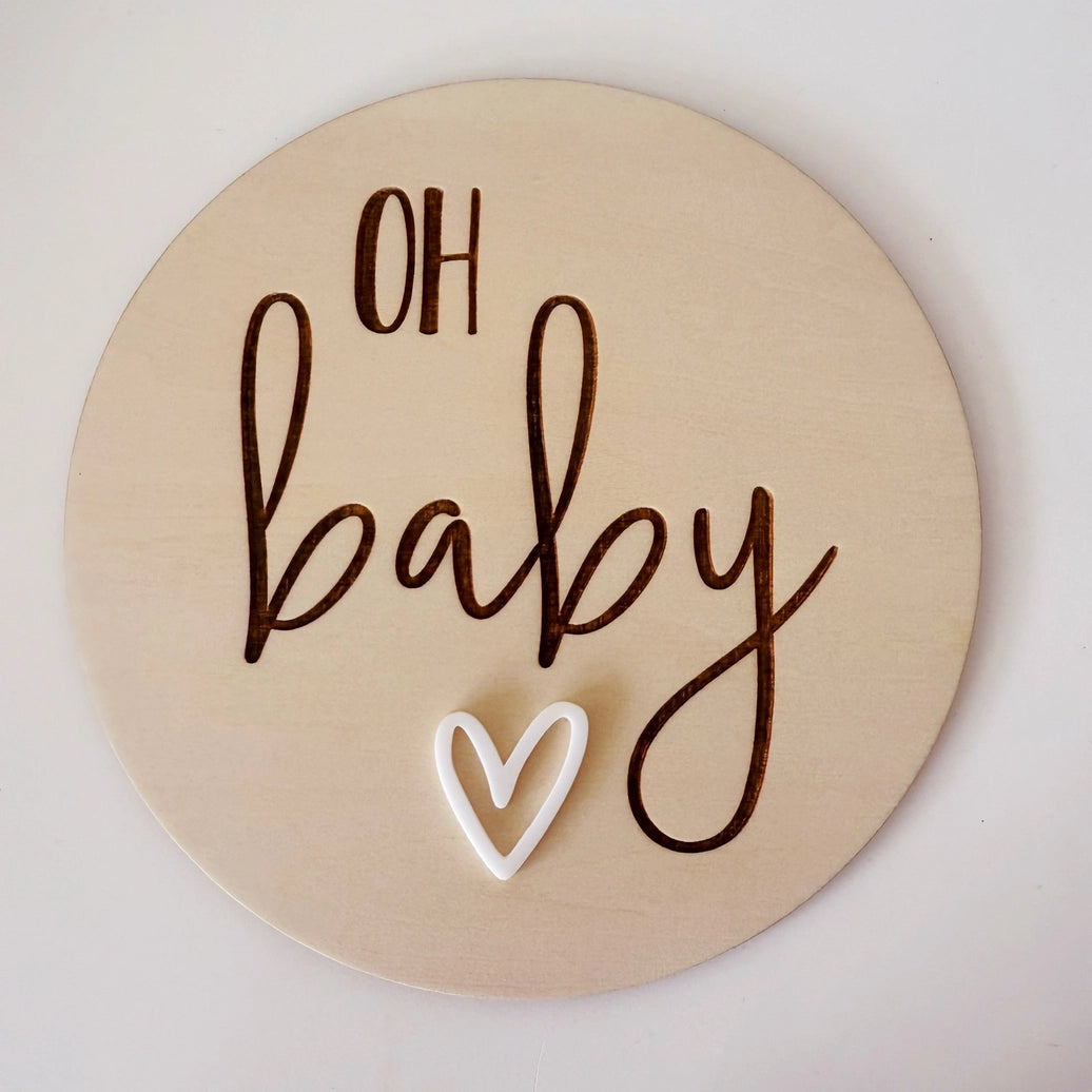 Oh Baby Heart Disc