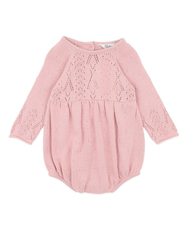 Fern Pointelle Knitted Bodysuit - Blossom
