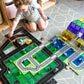 Magnetic Tile Topper - Train Pack 36Pce