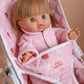 Folding Dolls Stroller - Strawberry Picnic
