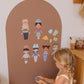 Magnetic Playwall™ | Magnetic Wall Decal For Kids & Playrooms - Clay