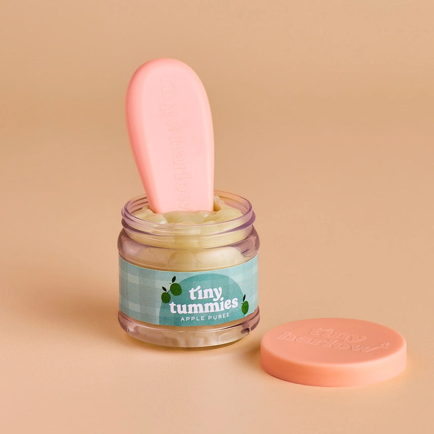 Tiny Harlow Tiny Tummies Dolls Food Jar - Apple Puree