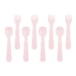 Re-Play Fork and Spoon Set - Ice Pink
