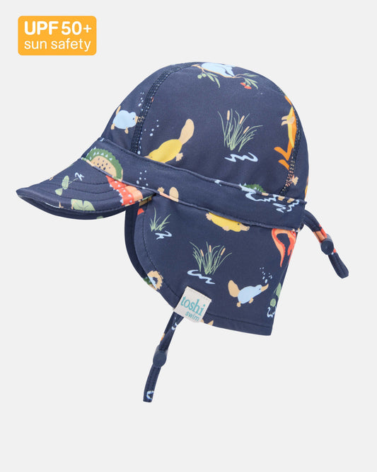 Toshi Swim Flap Cap - Kakadu Moonlight