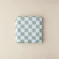 Moss Chequered Swaddle