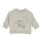 Isaac 3D Dinosaur Sweatshirt - Lt Sage