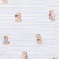 Brady Button Up Bodysuit - Brady Stripe